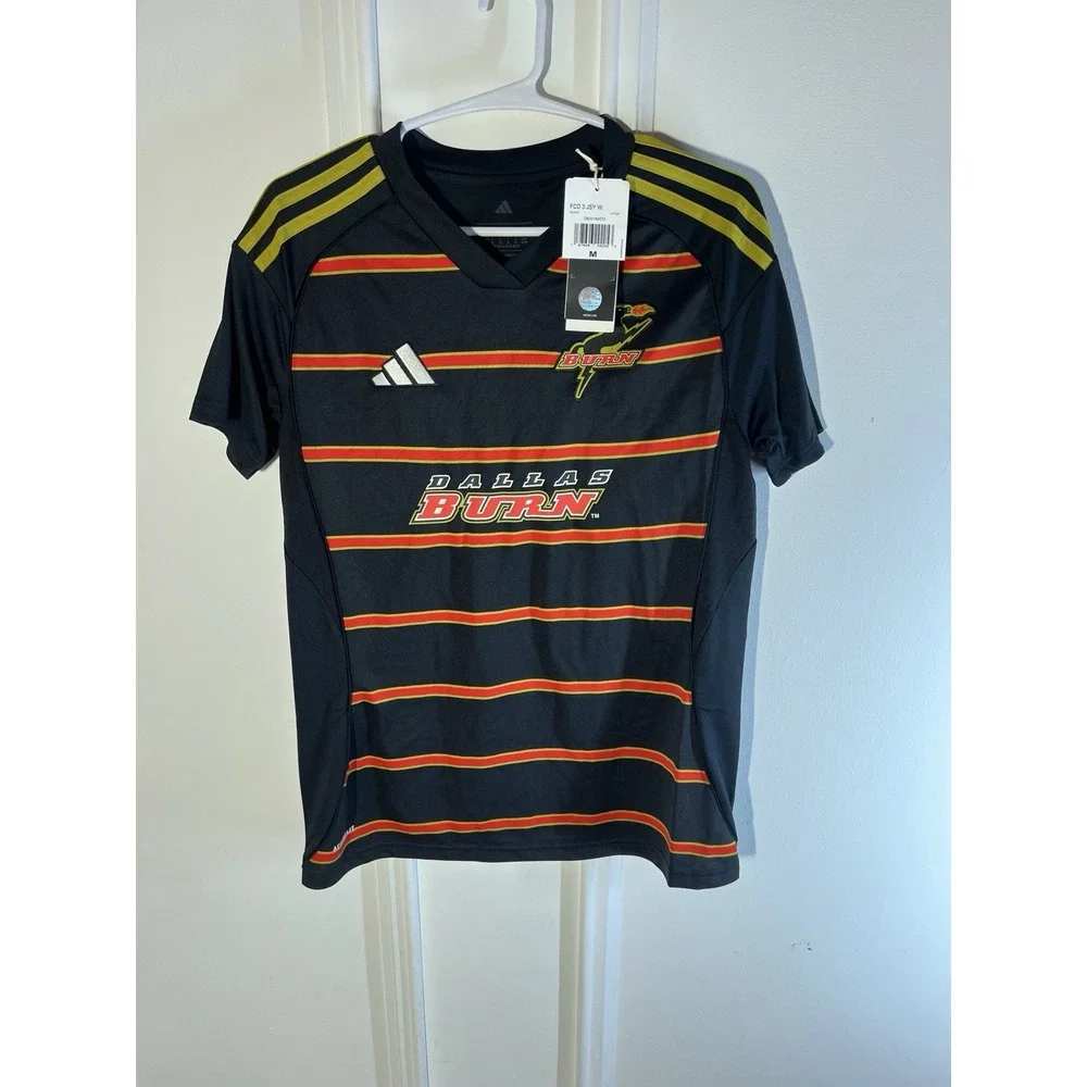adidas Dallas Burn FC Dallas 2025 Archive Jersey Mens M Black JI7358 NWT MLS